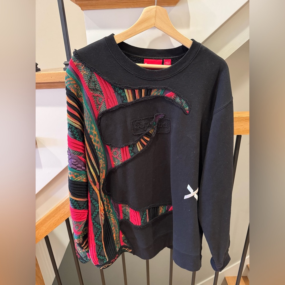 Extremely rare Off White / Supreme collaboration sweatshirt